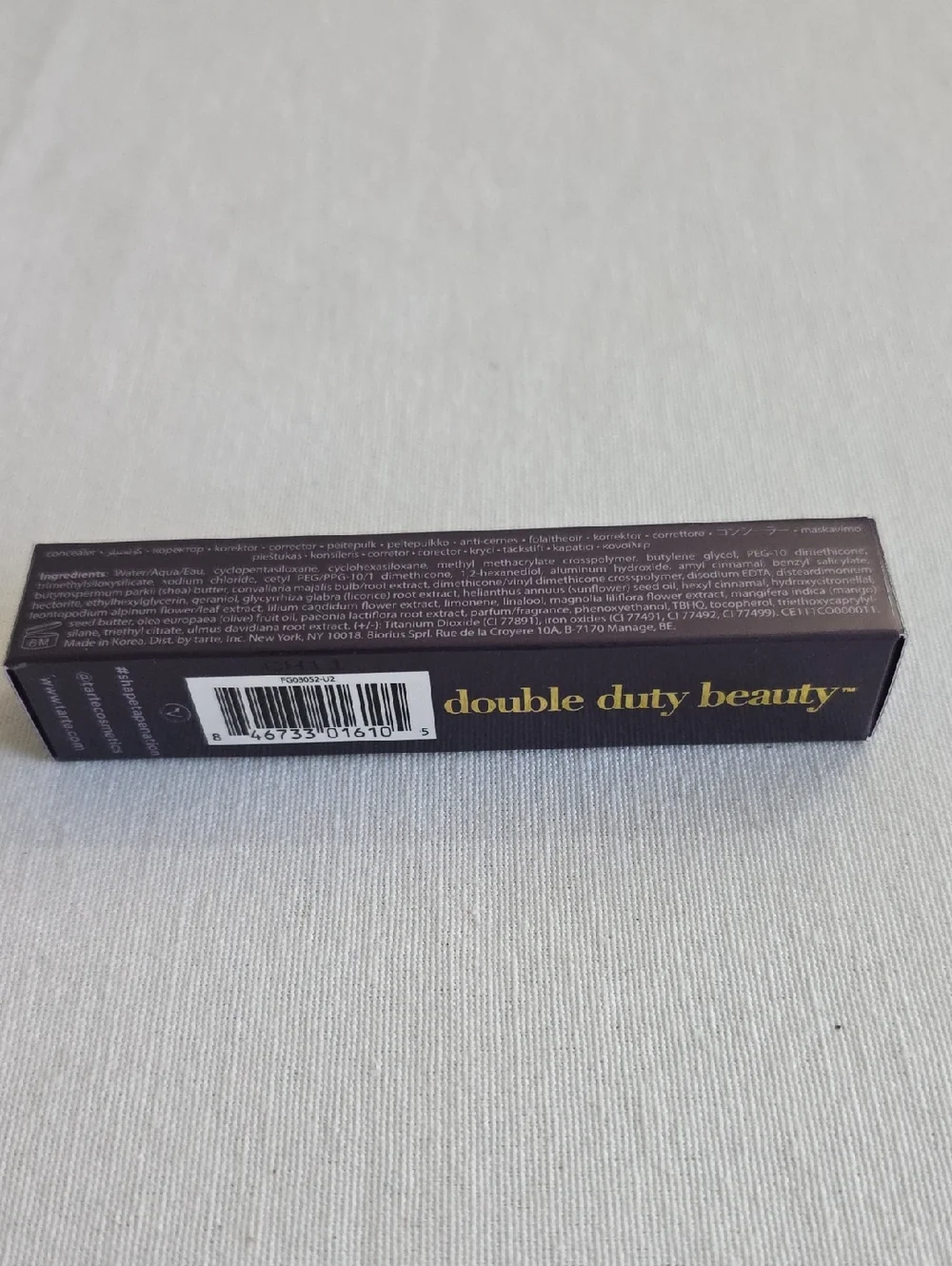 tarte Shape Tape Concealer 12S Fair and tarte Quickie Blending Sponge Set